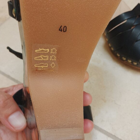 Isabel Marant floral wedge sandals - Picture 4 of 4